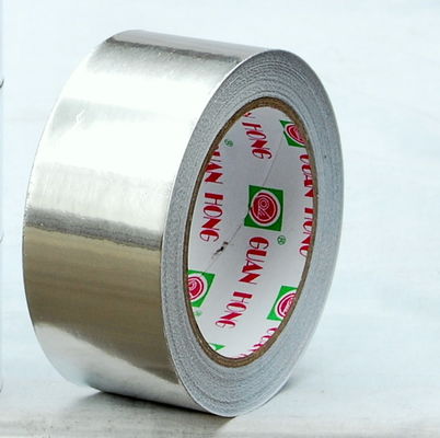 China Silbernes feuchtigkeitsfestes leitfähiges Aluminiumfolieband Kraftpapiers für Klimaanlage fournisseur