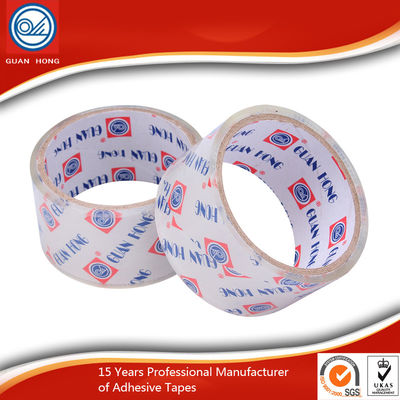 China Langlebiges Druckverpackenband-starkes klebendes kundenspezifisches Logo für Firma fournisseur